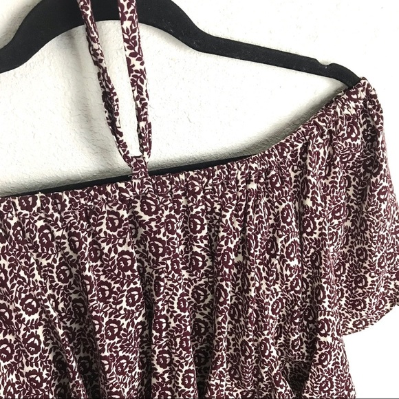 Rebecca Minkoff Havasu Off Shoulder Floral Dress 8 - Picture 4 of 7